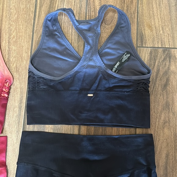Victoria Secret Pink Sport size medium 2 sets Lace cut out work sets - Picture 4 of 6